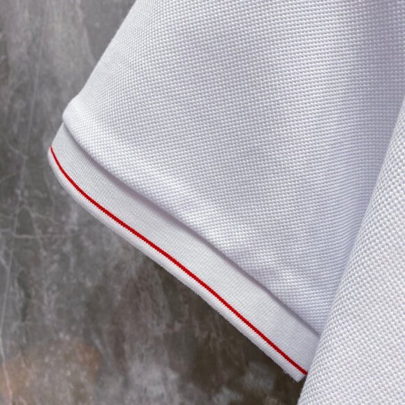 Kiton White Contrasting Polo Shirt - Picture 5 of 9